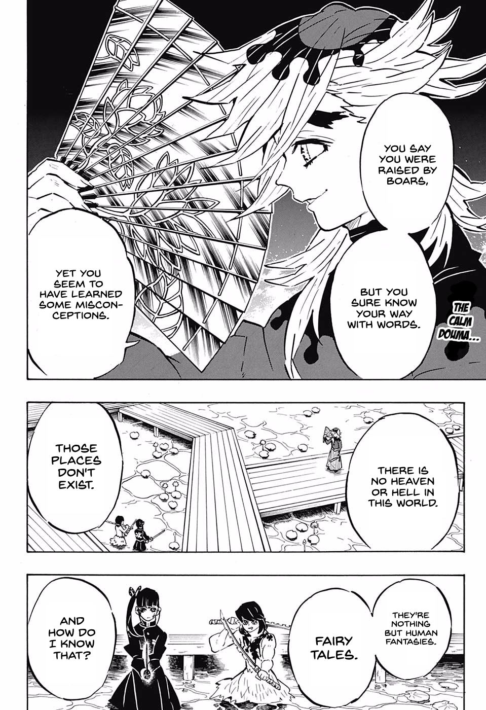 Demon Slayer, chapter 161