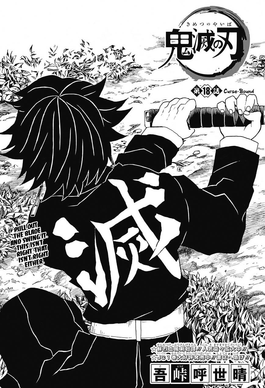 Demon Slayer, chapter 18