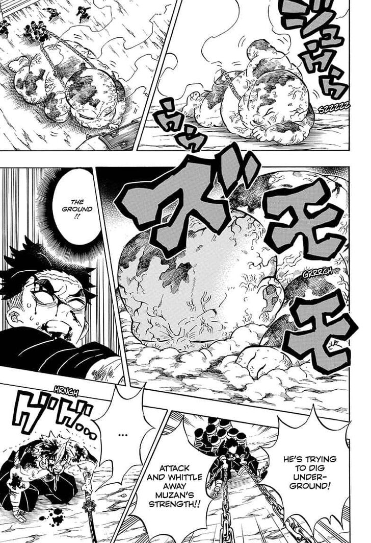 Demon Slayer, chapter 199