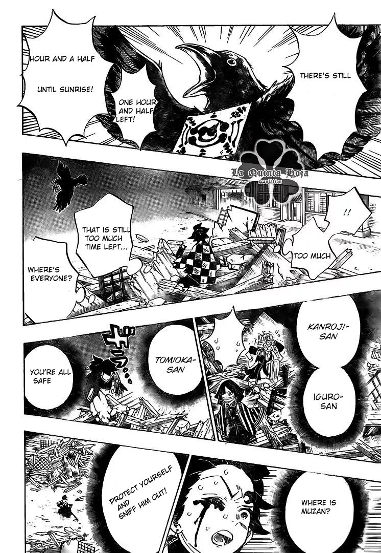 Demon Slayer, chapter 184