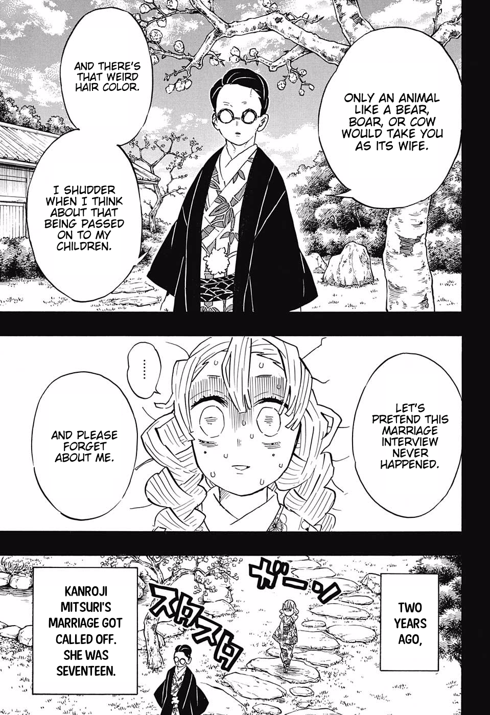 Demon Slayer, chapter 123