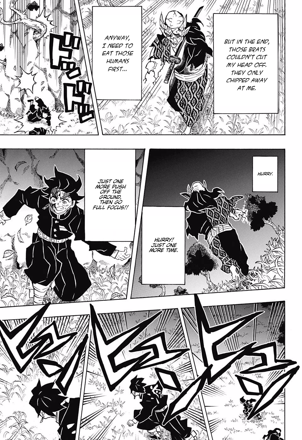 Demon Slayer, chapter 125