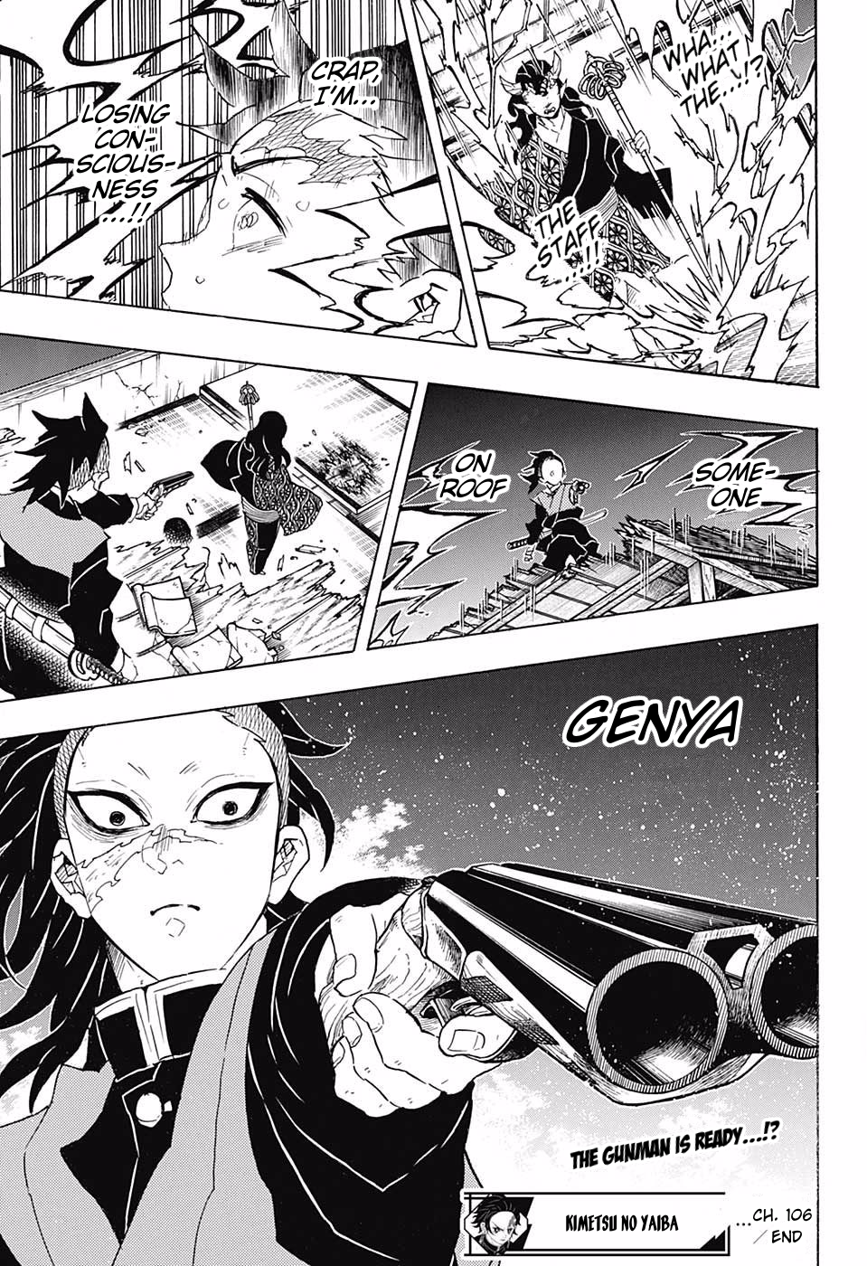 Demon Slayer, chapter 106