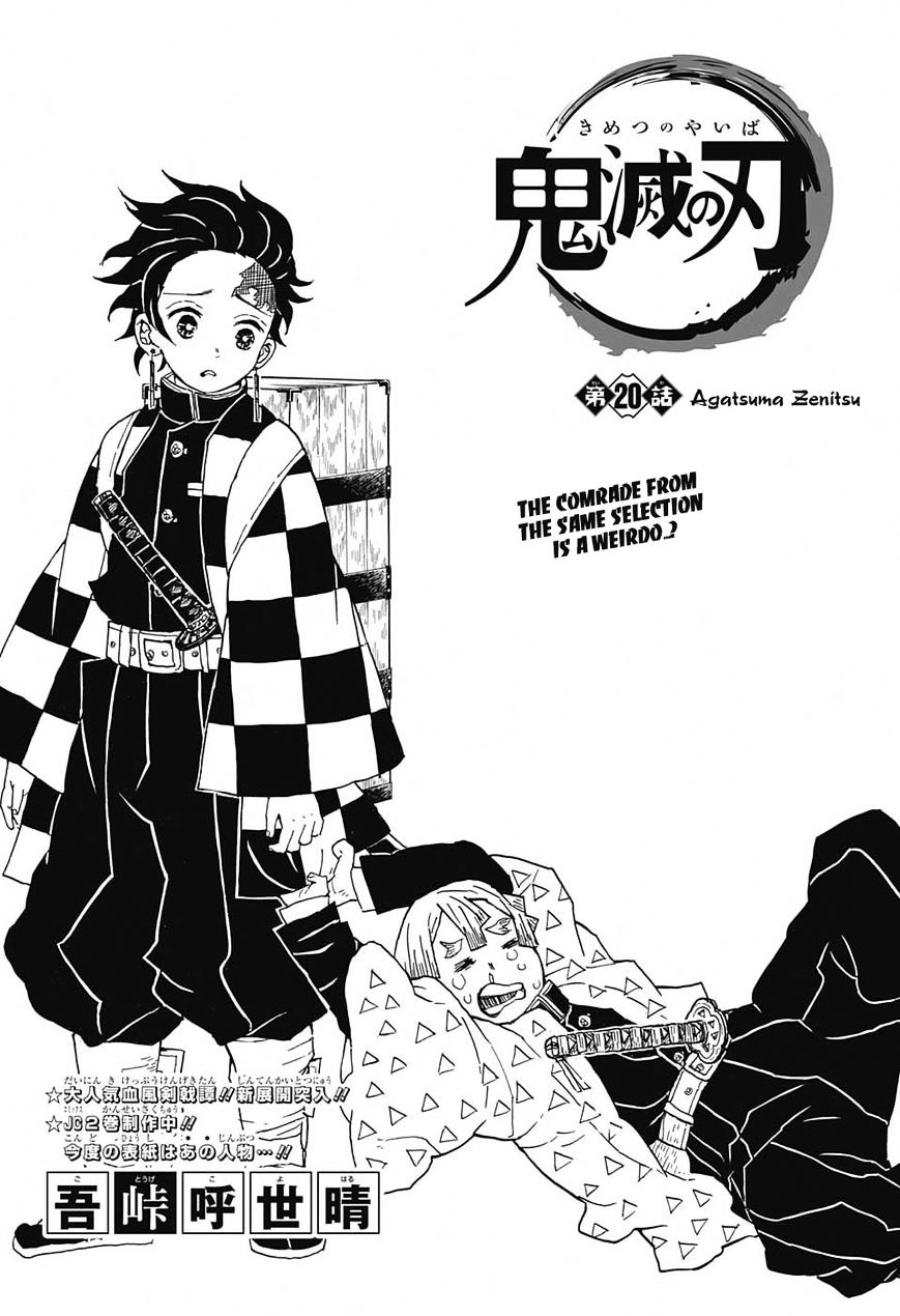 Demon Slayer, chapter 20