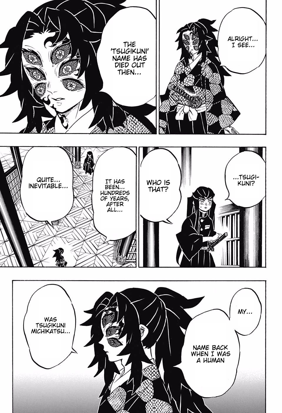 Demon Slayer, chapter 165