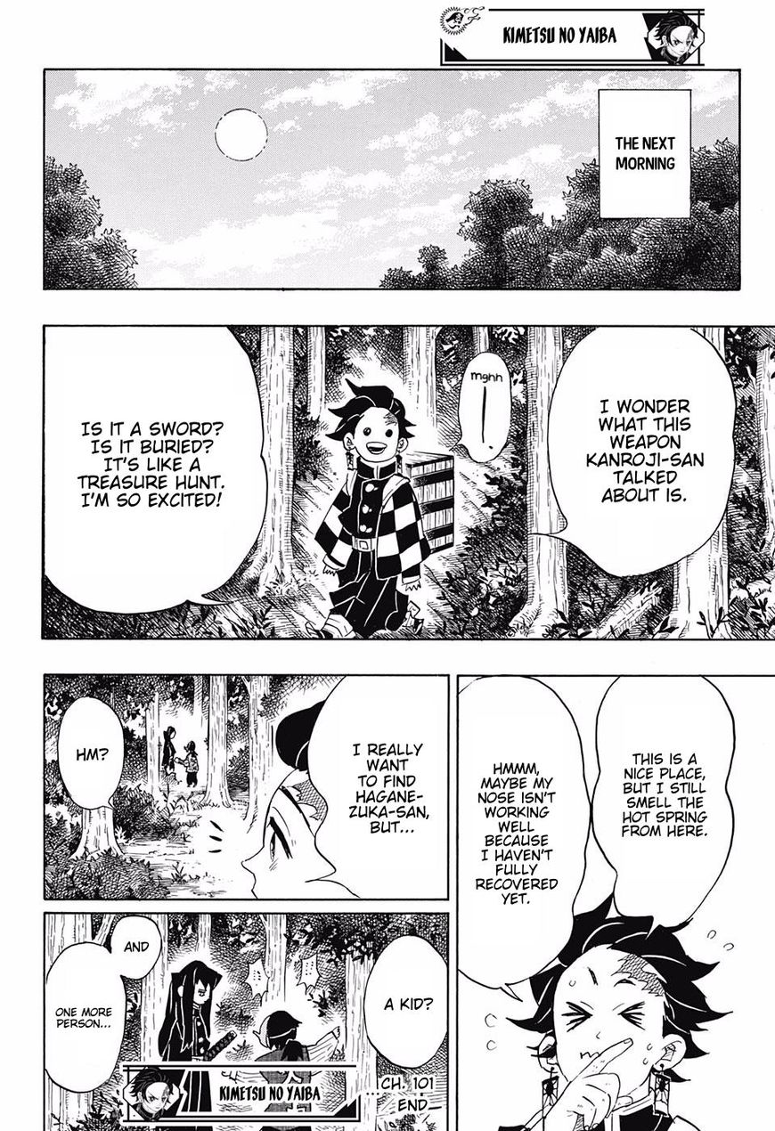 Demon Slayer, chapter 101