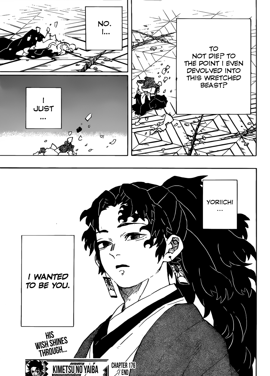 Demon Slayer, chapter 176