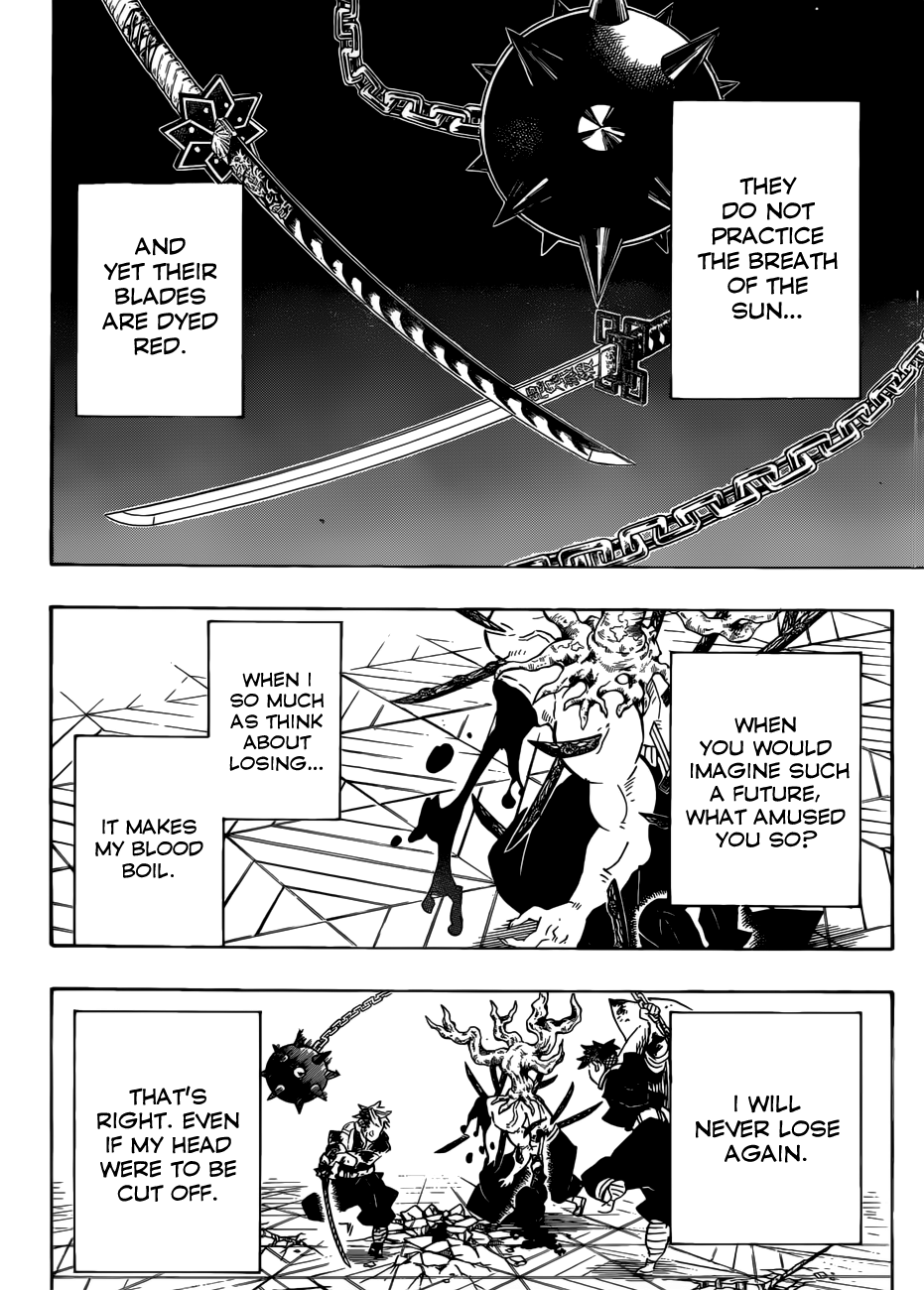 Demon Slayer, chapter 176