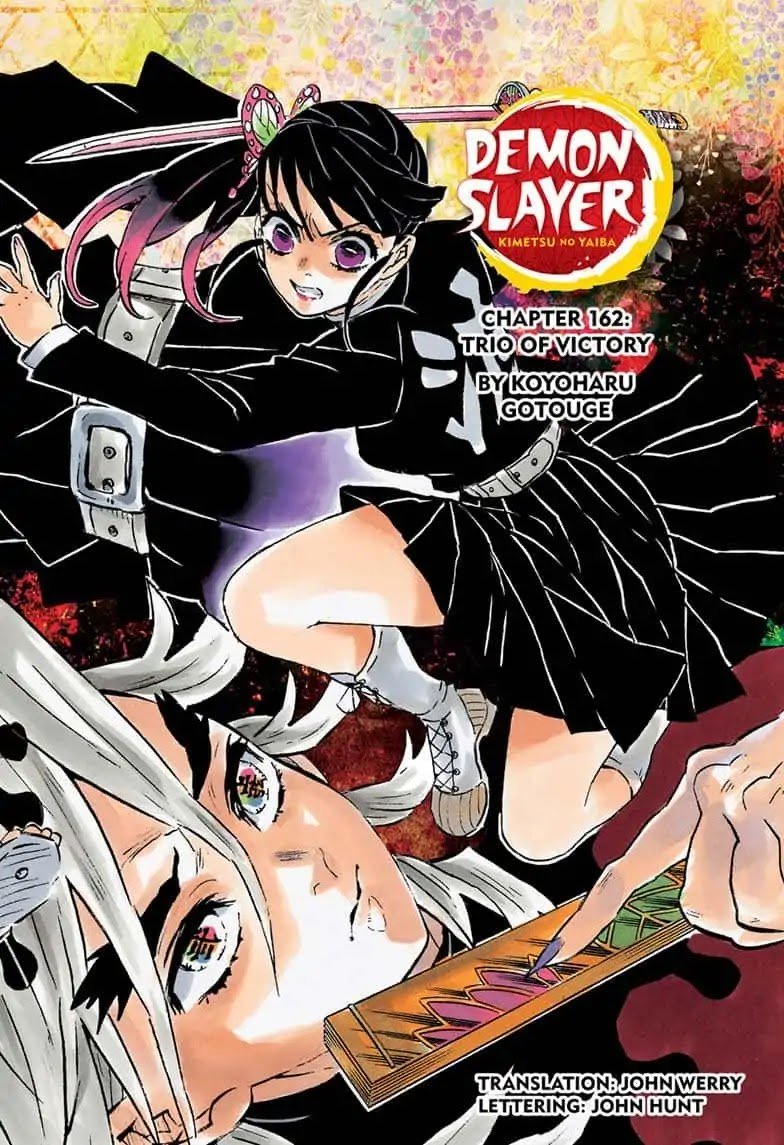 Demon Slayer, chapter 162