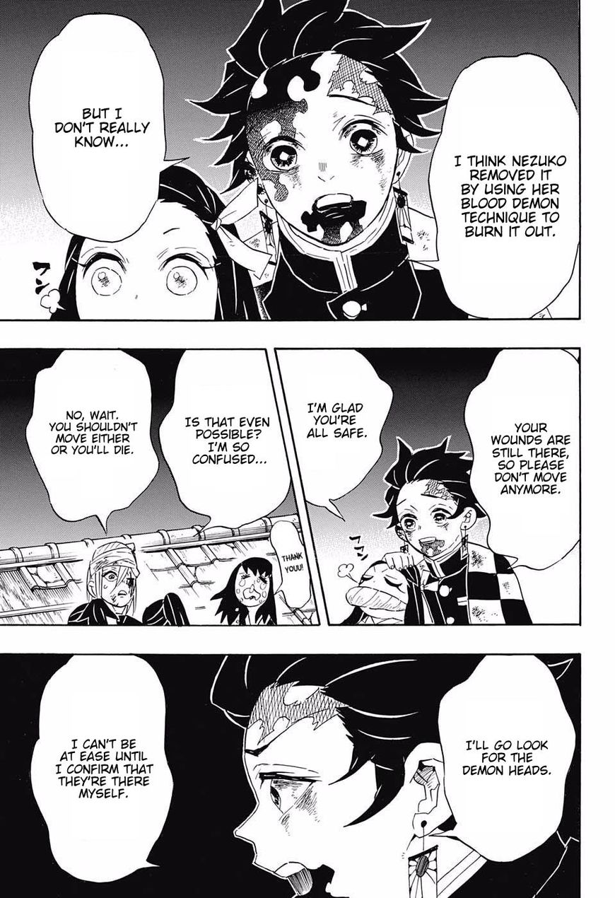 Demon Slayer, chapter 95