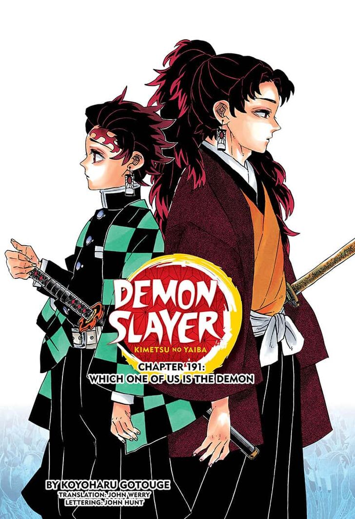 Demon Slayer, chapter 191