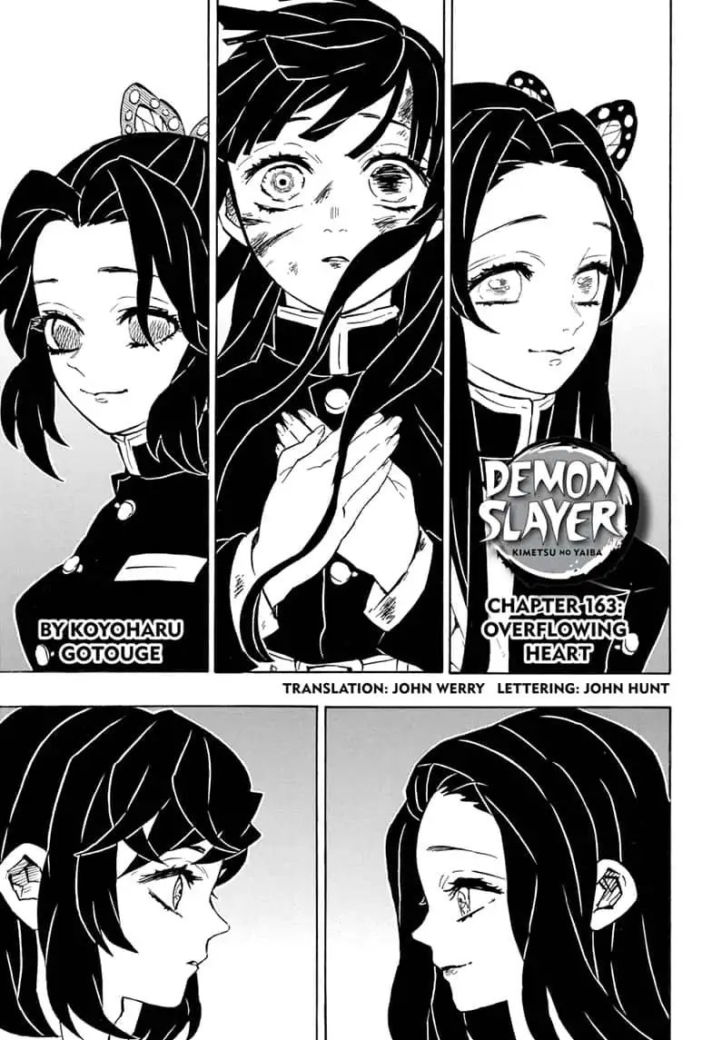 Demon Slayer, chapter 163