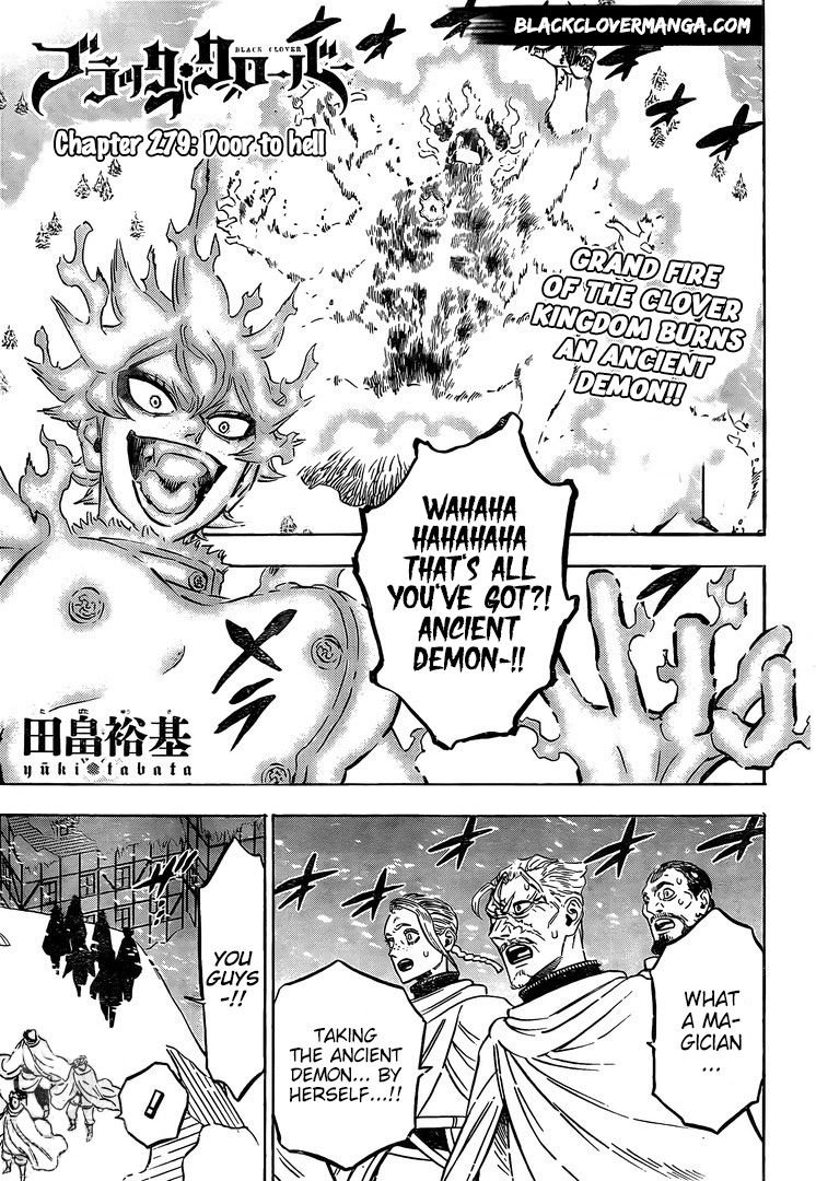 Black Clover, Chapter 279