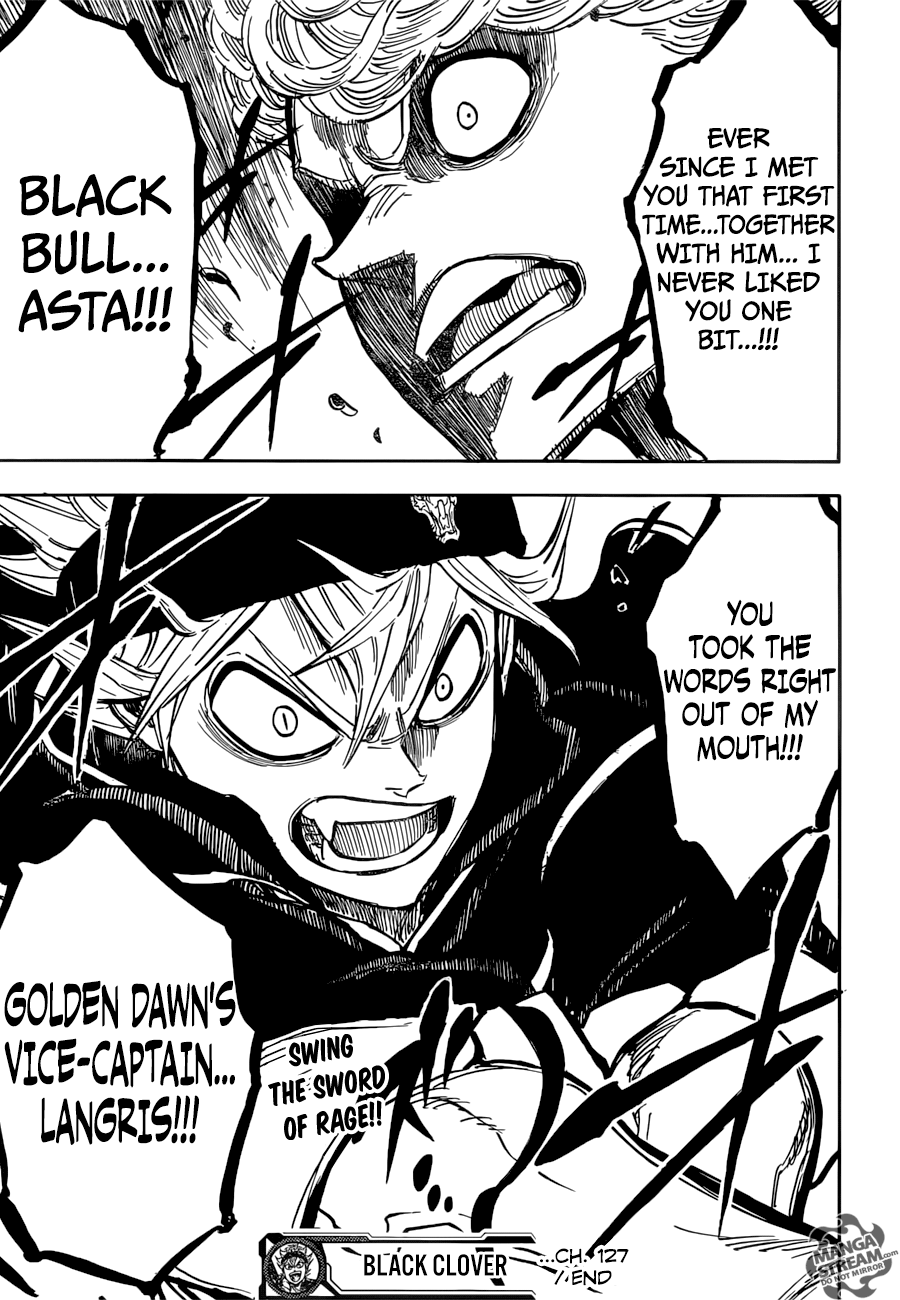 Black Clover, Chapter 127