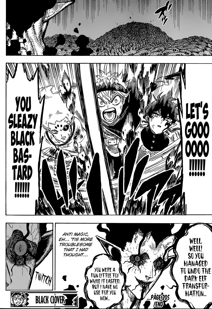 Black Clover, Chapter 205