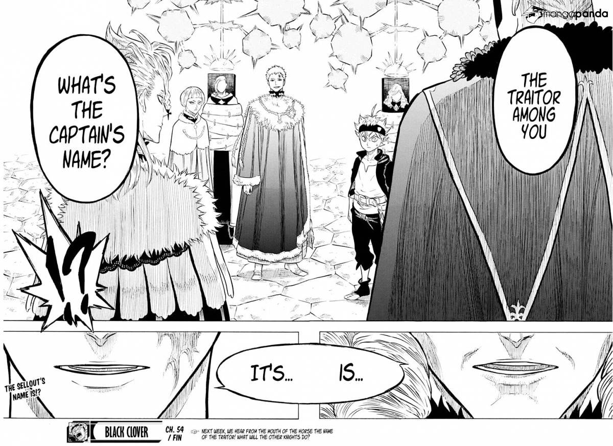 Black Clover, Chapter 54