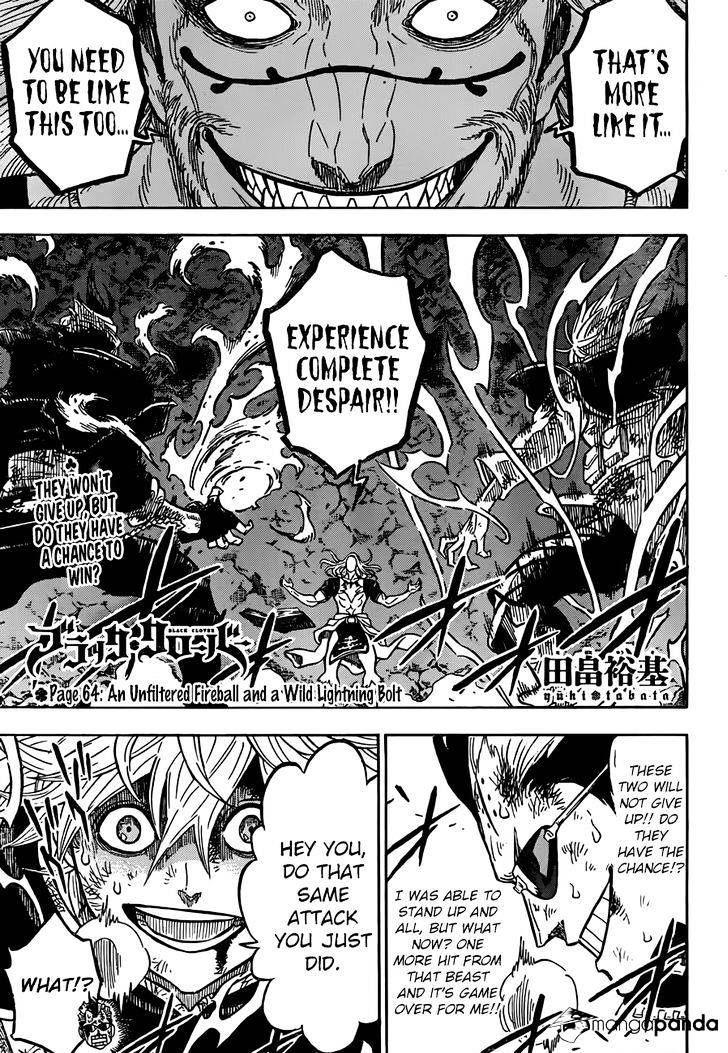 Black Clover, Chapter 64