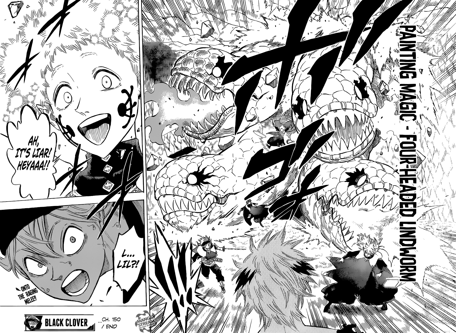 Black Clover, Chapter 150