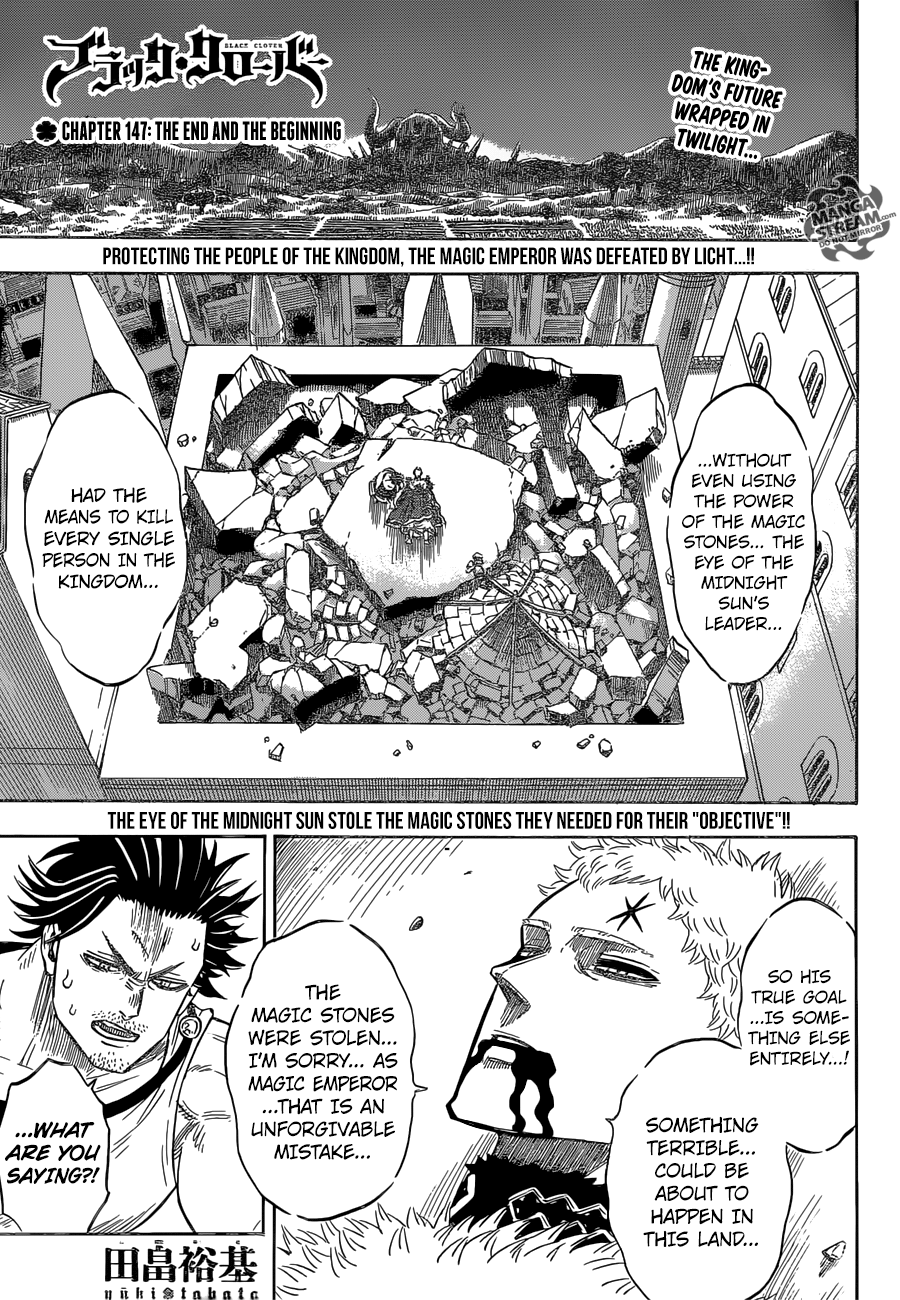 Black Clover, Chapter 147