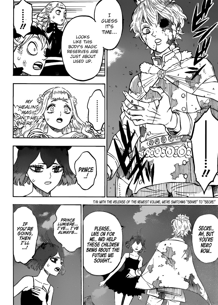 Black Clover, Chapter 214