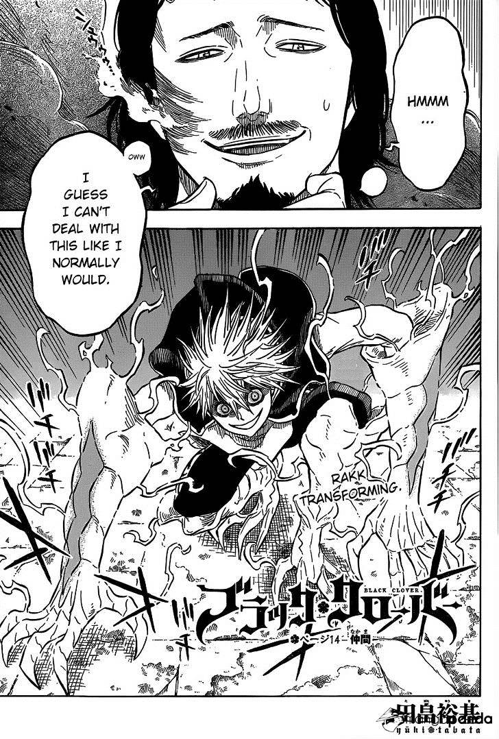 Black Clover, Chapter 14