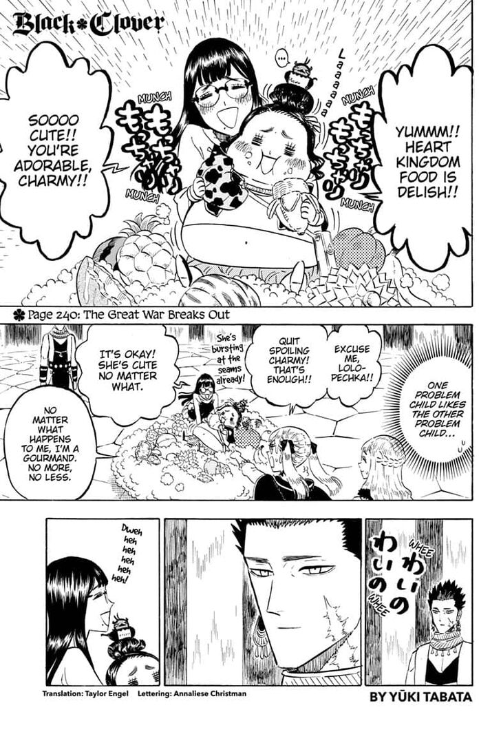 Black Clover, Chapter 240