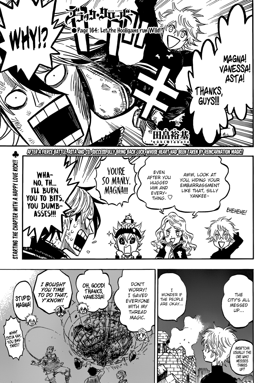 Black Clover, Chapter 164