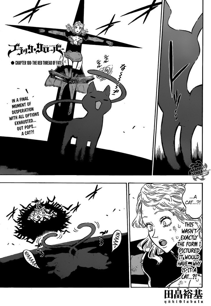 Black Clover, Chapter 100