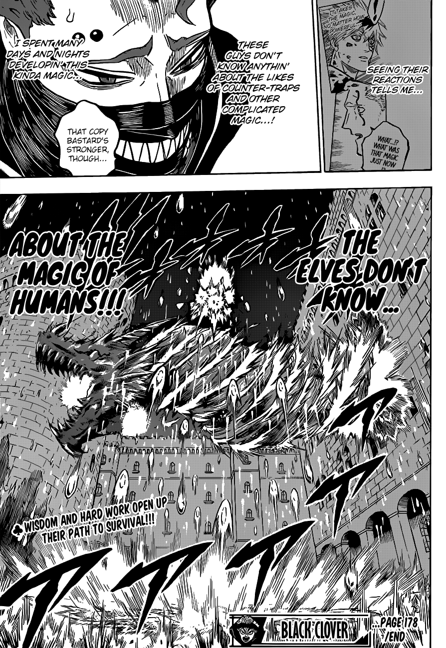 Black Clover, Chapter 178