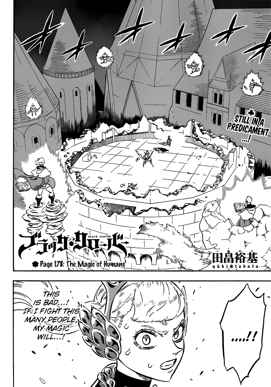 Black Clover, Chapter 178