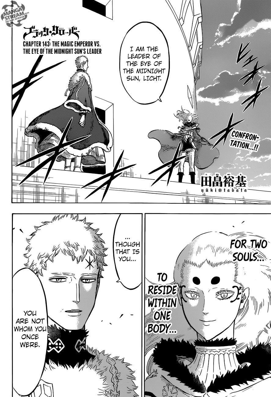 Black Clover, Chapter 143