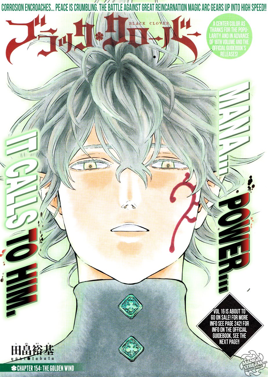 Black Clover, Chapter 154