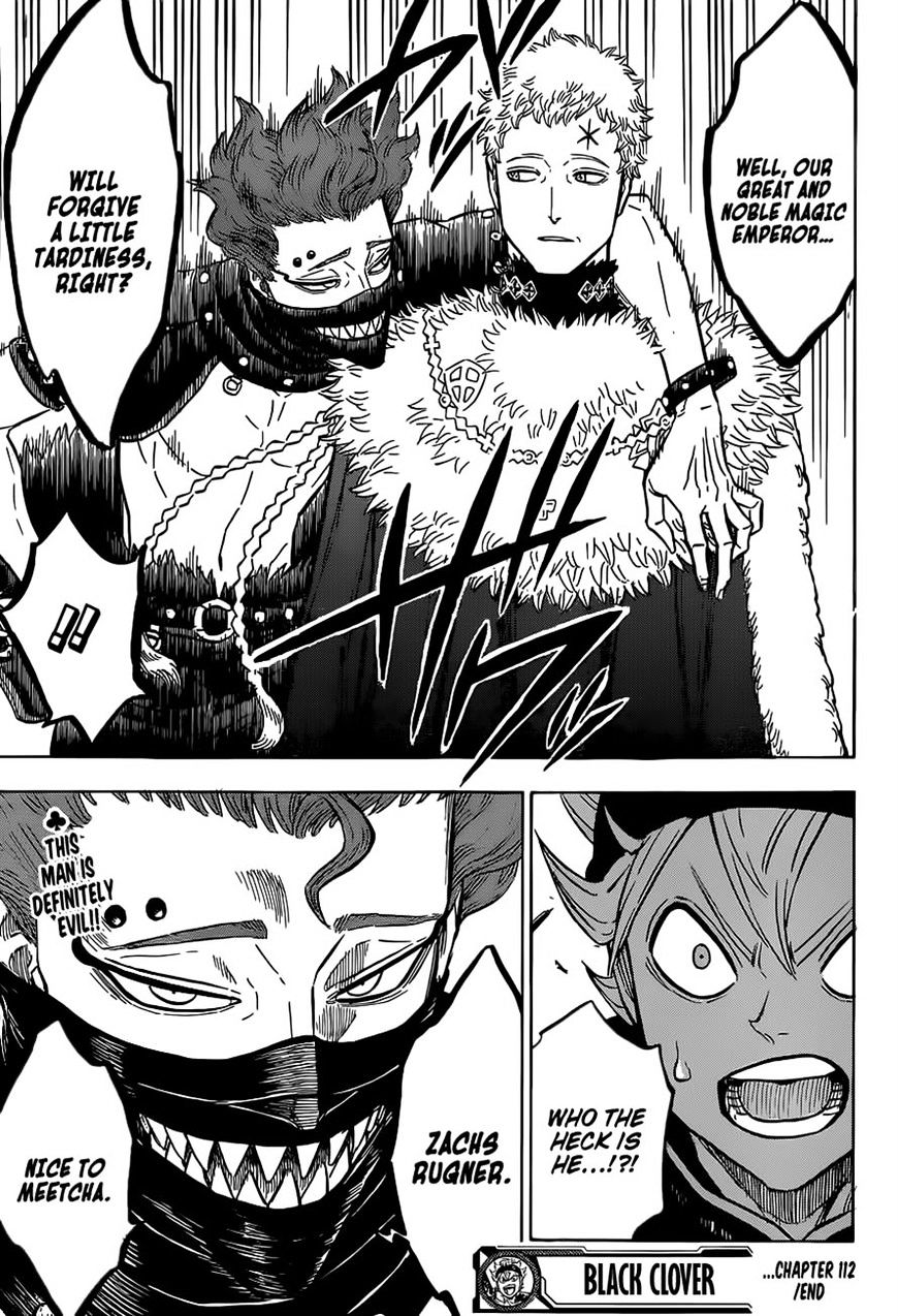 Black Clover, Chapter 112