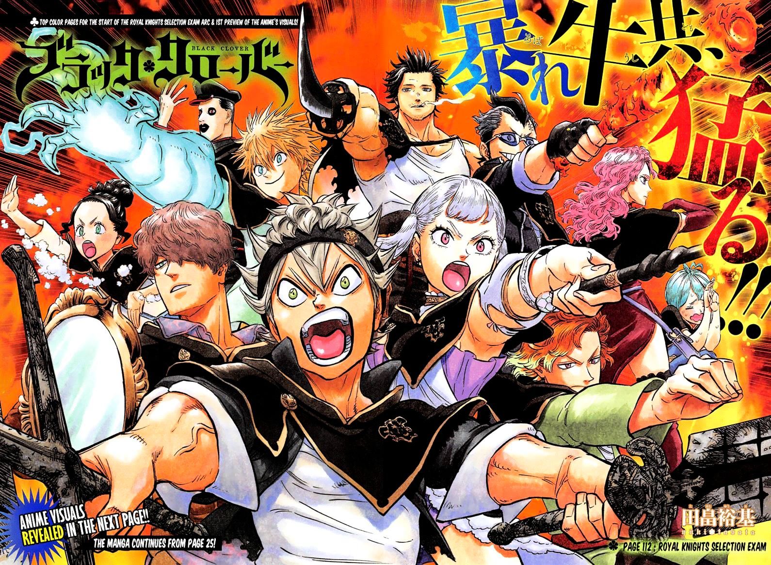 Black Clover, Chapter 112