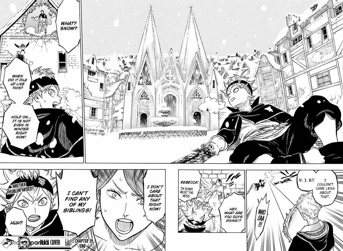 Black Clover, Chapter 39