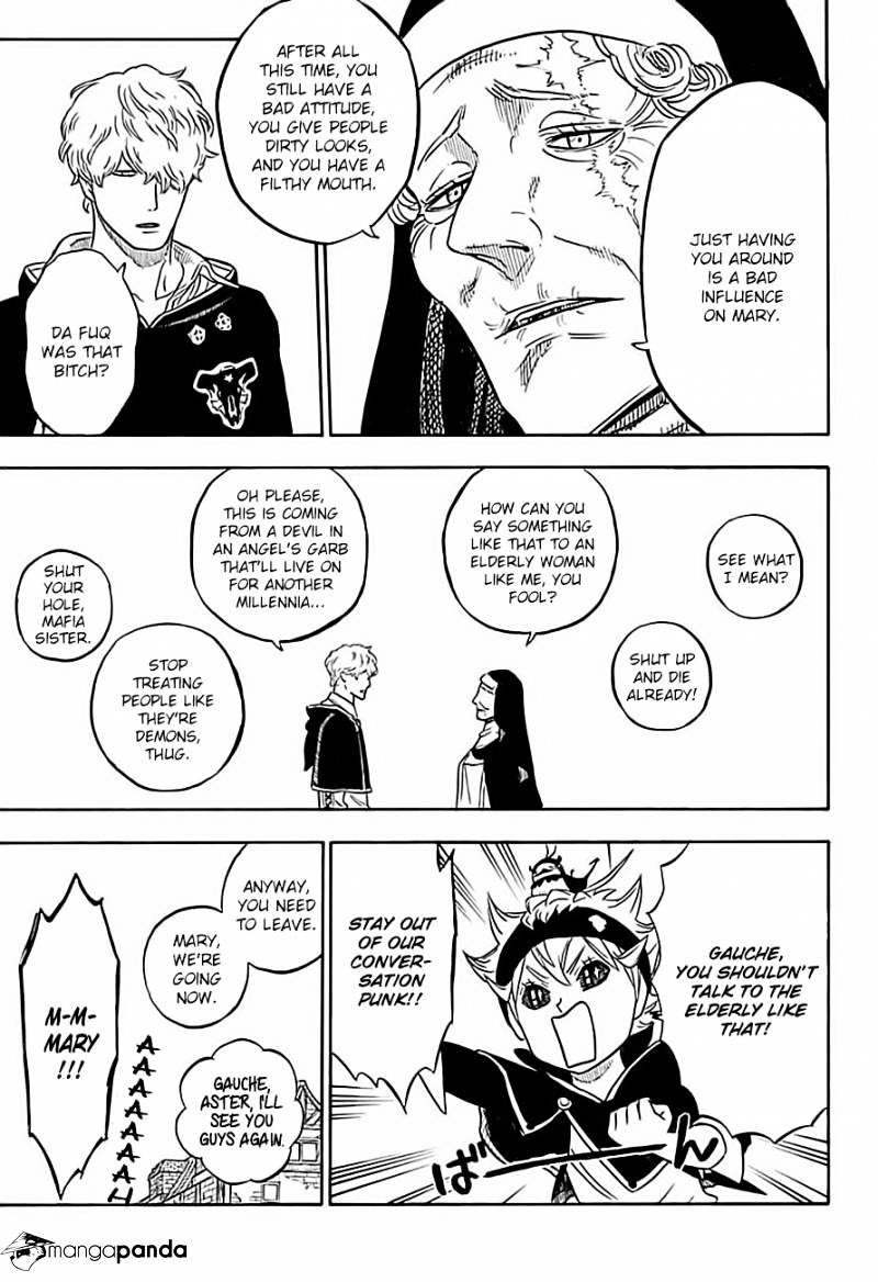 Black Clover, Chapter 39