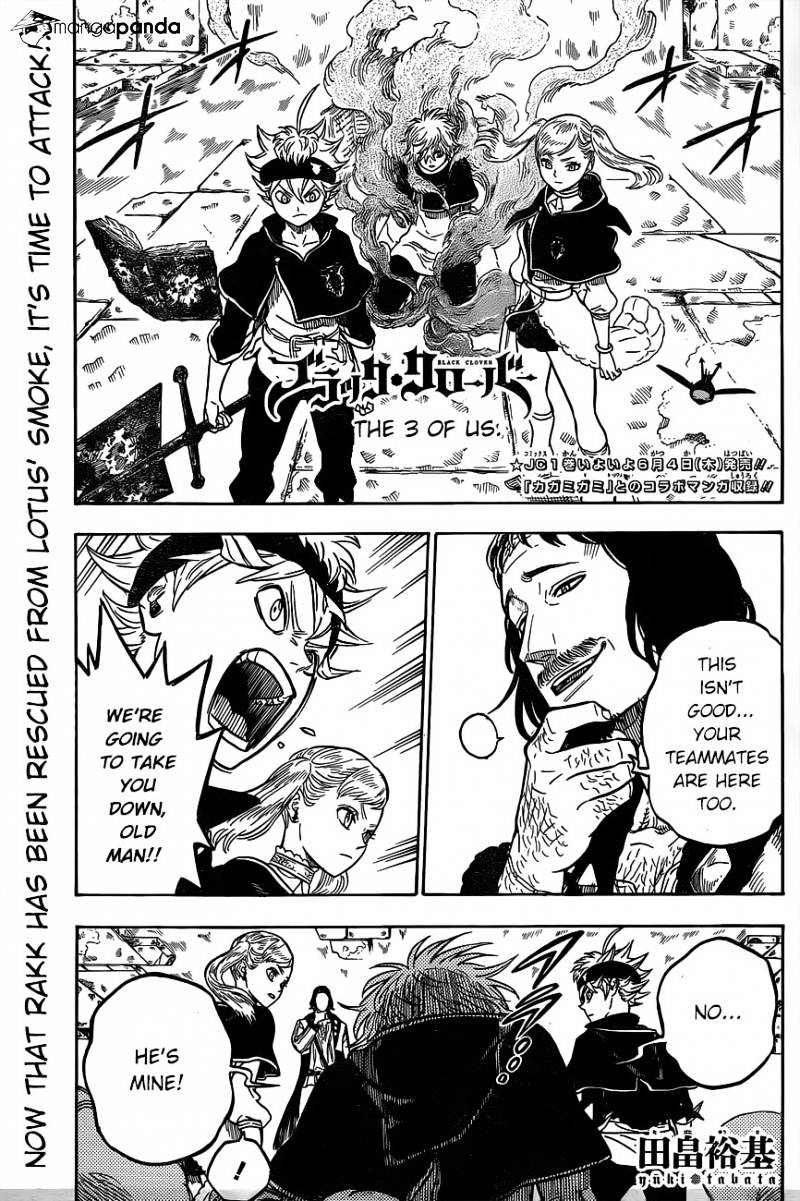 Black Clover, Chapter 15