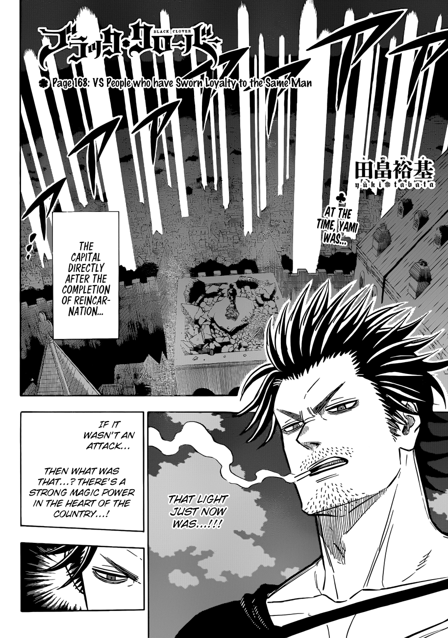 Black Clover, Chapter 168