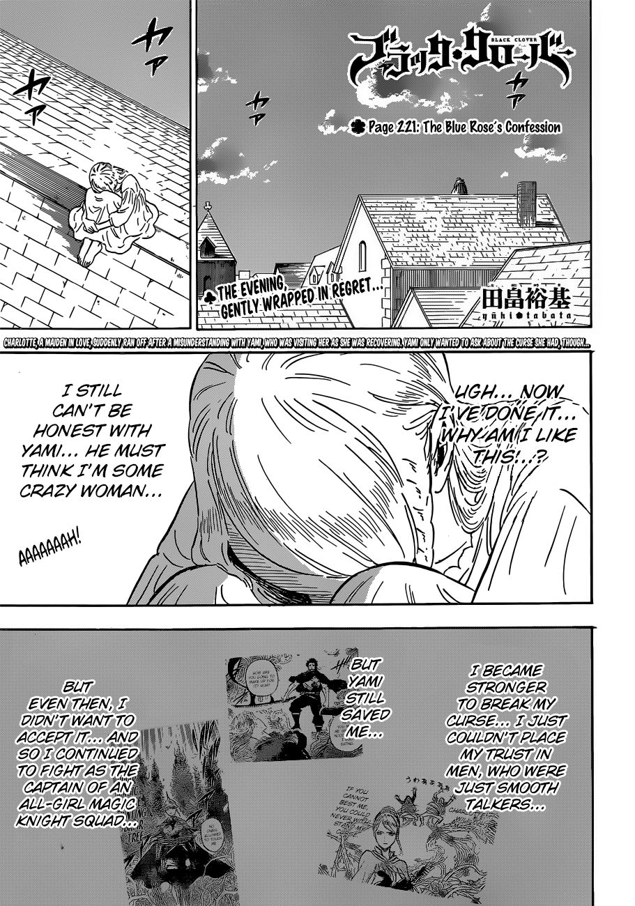 Black Clover, Chapter 221