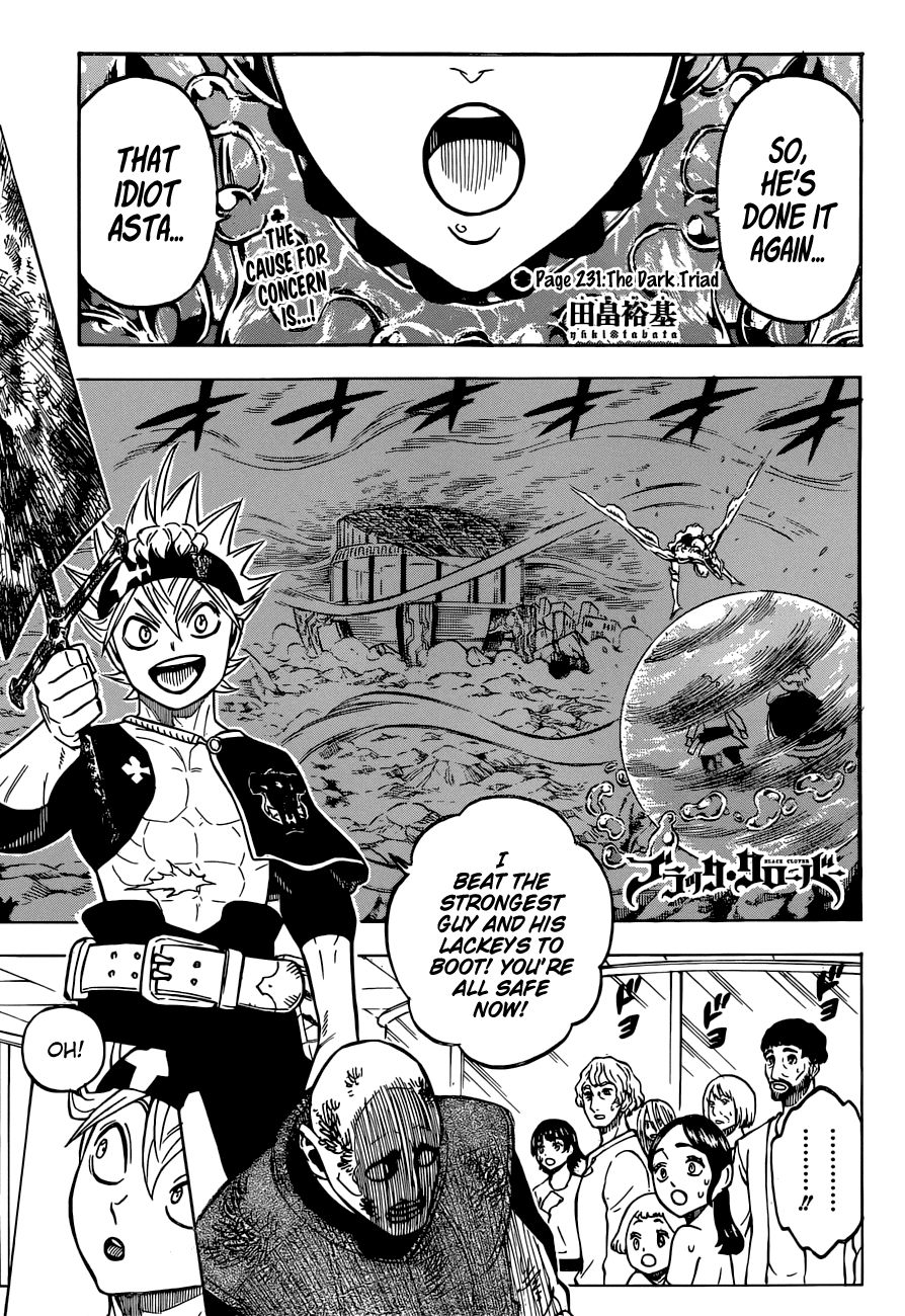 Black Clover, Chapter 231