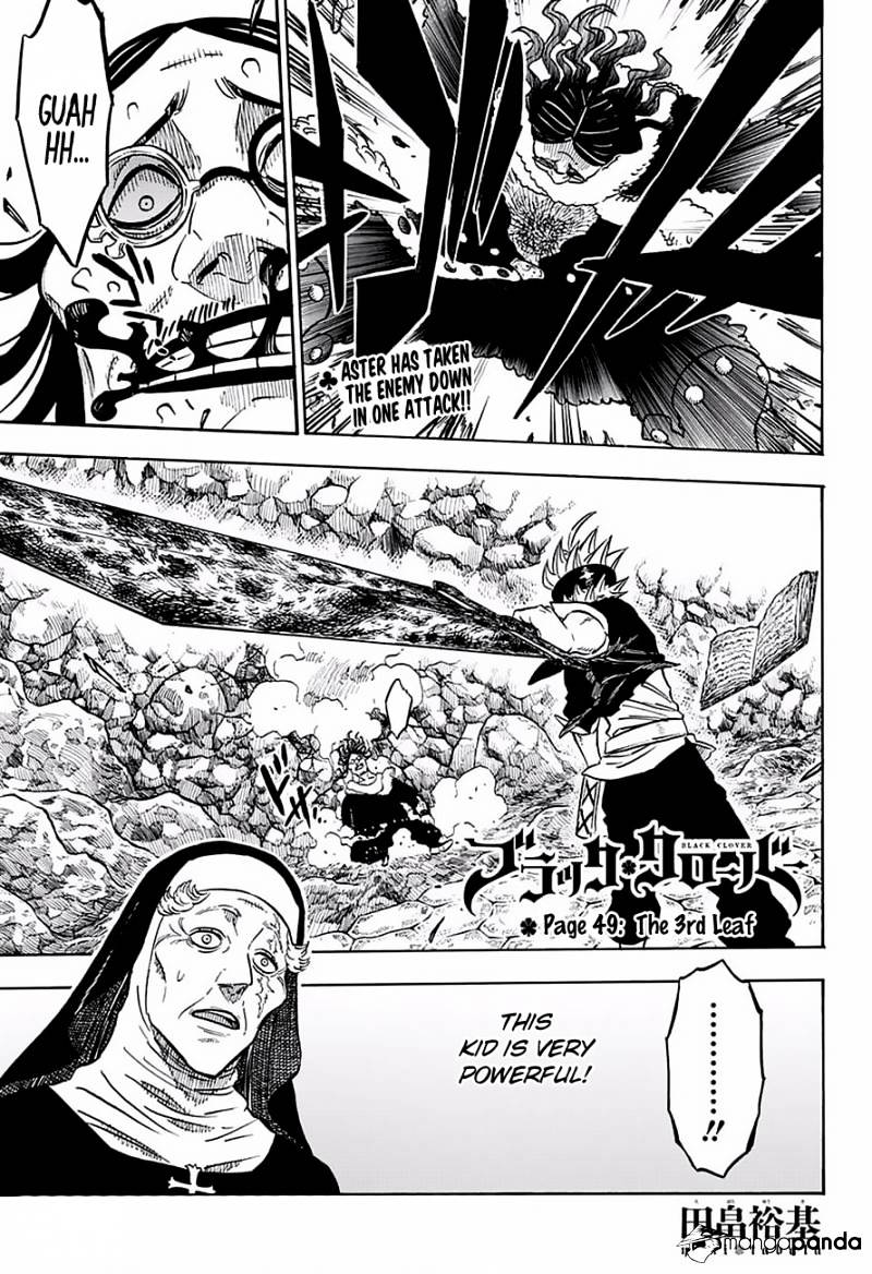 Black Clover, Chapter 42