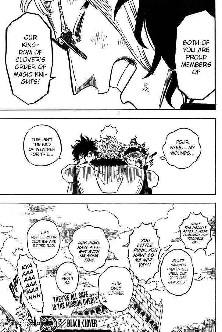 Black Clover, Chapter 21