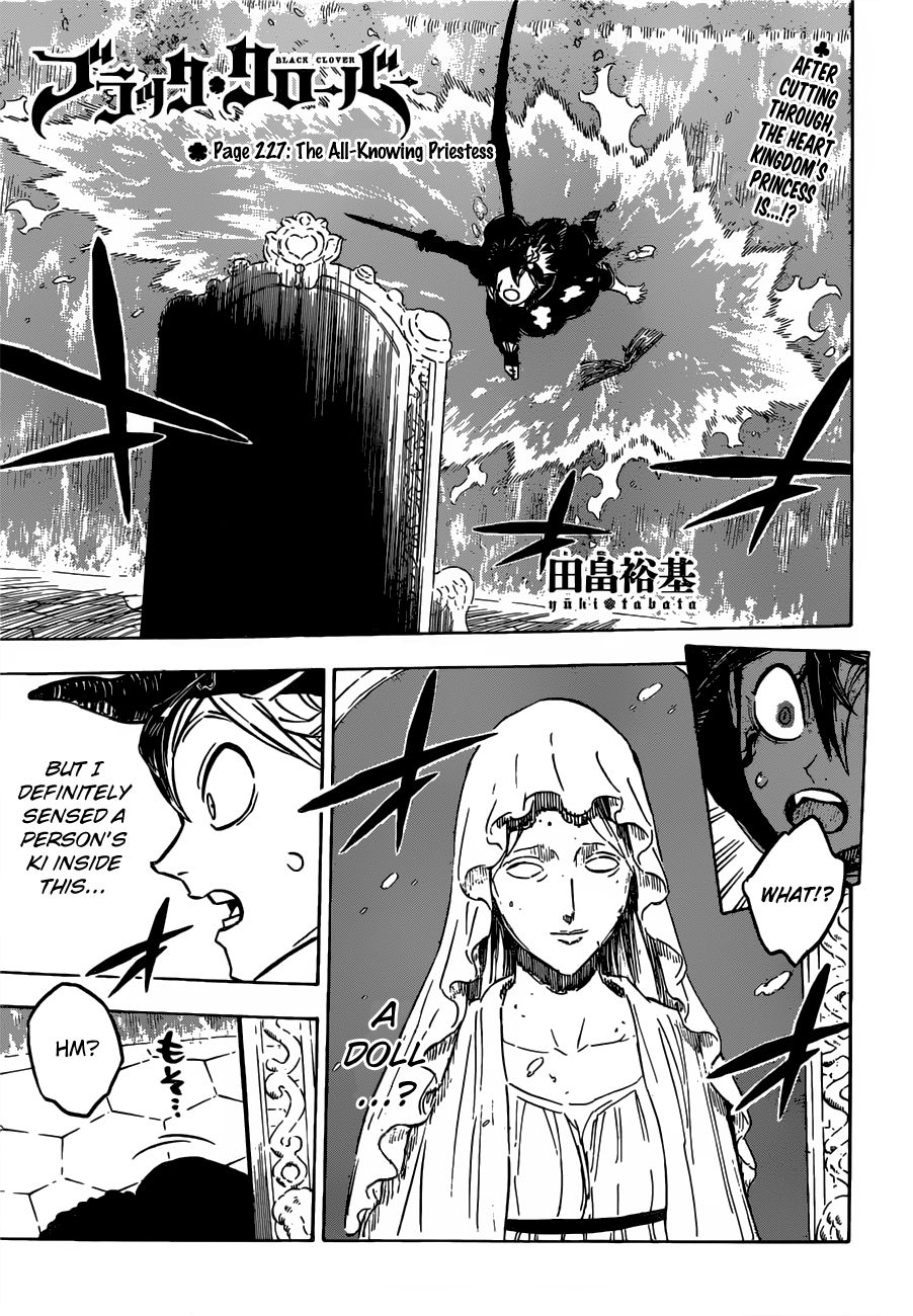 Black Clover, Chapter 227