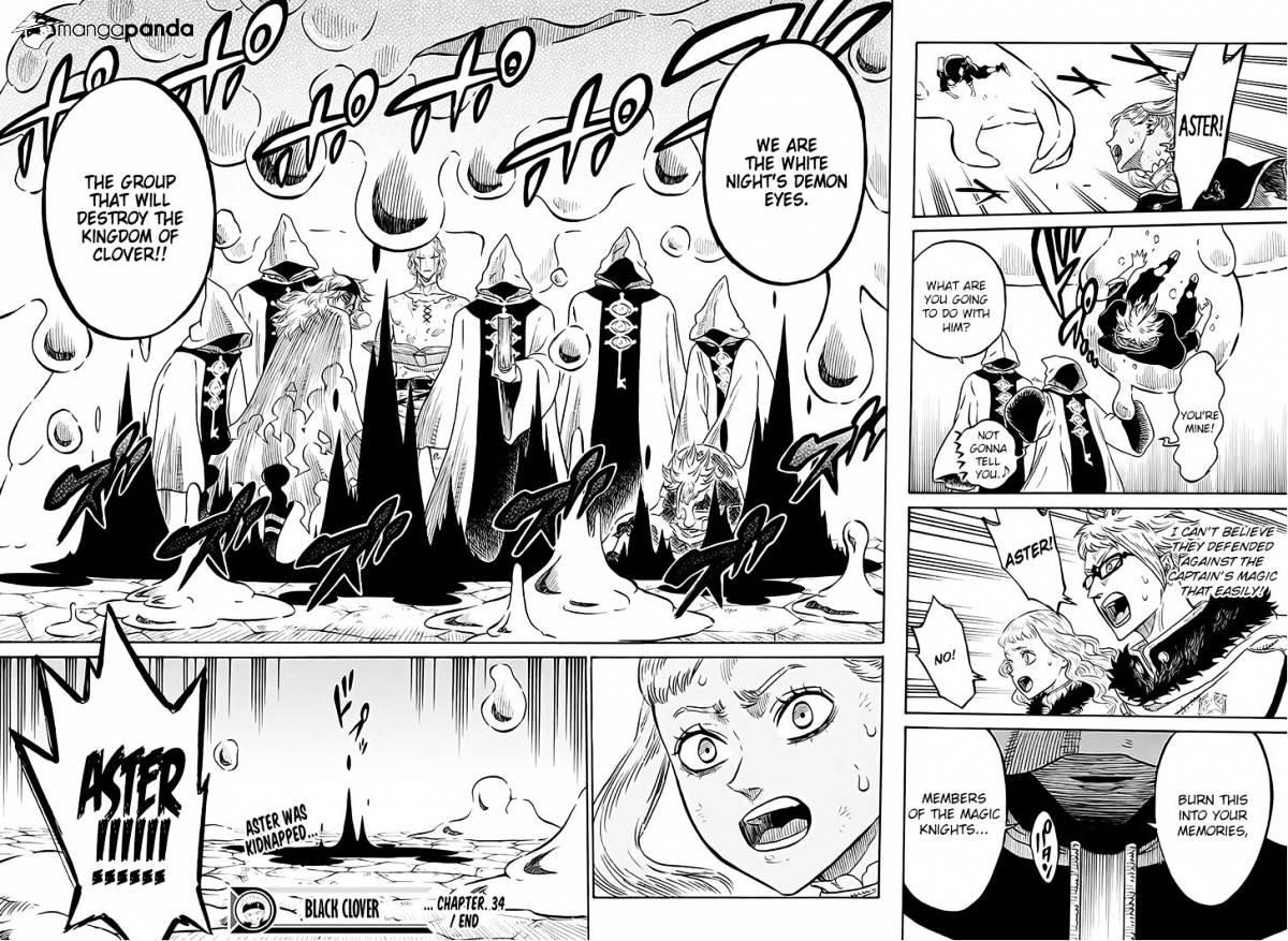 Black Clover, Chapter 34