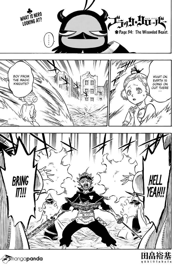 Black Clover, Chapter 34