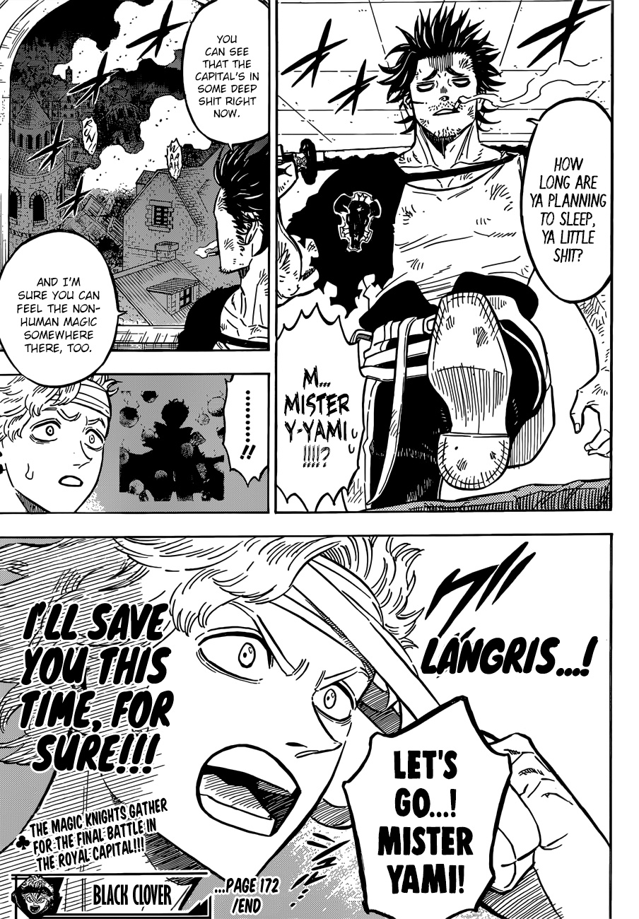 Black Clover, Chapter 172