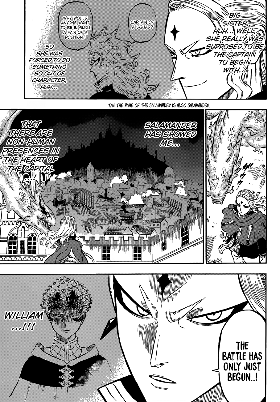 Black Clover, Chapter 172