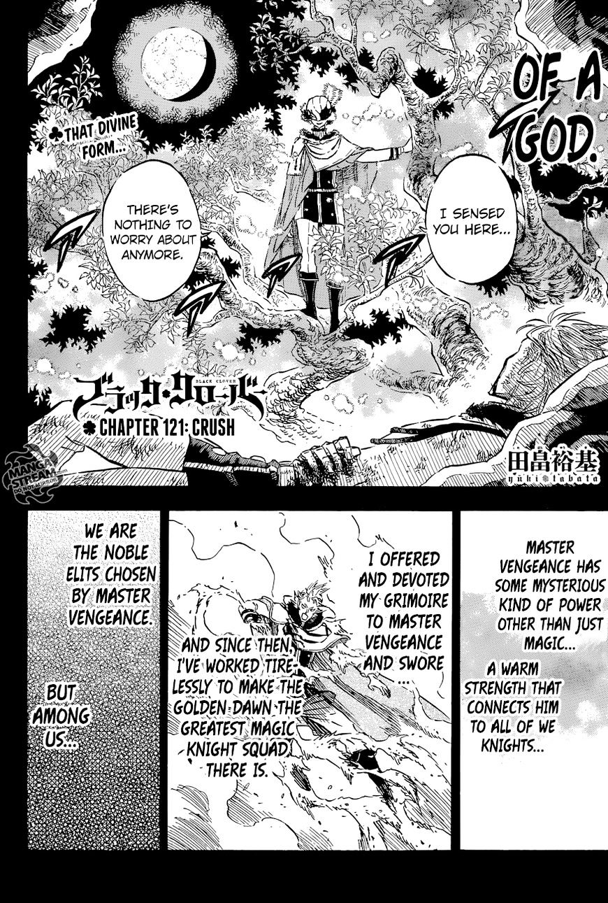 Black Clover, Chapter 121