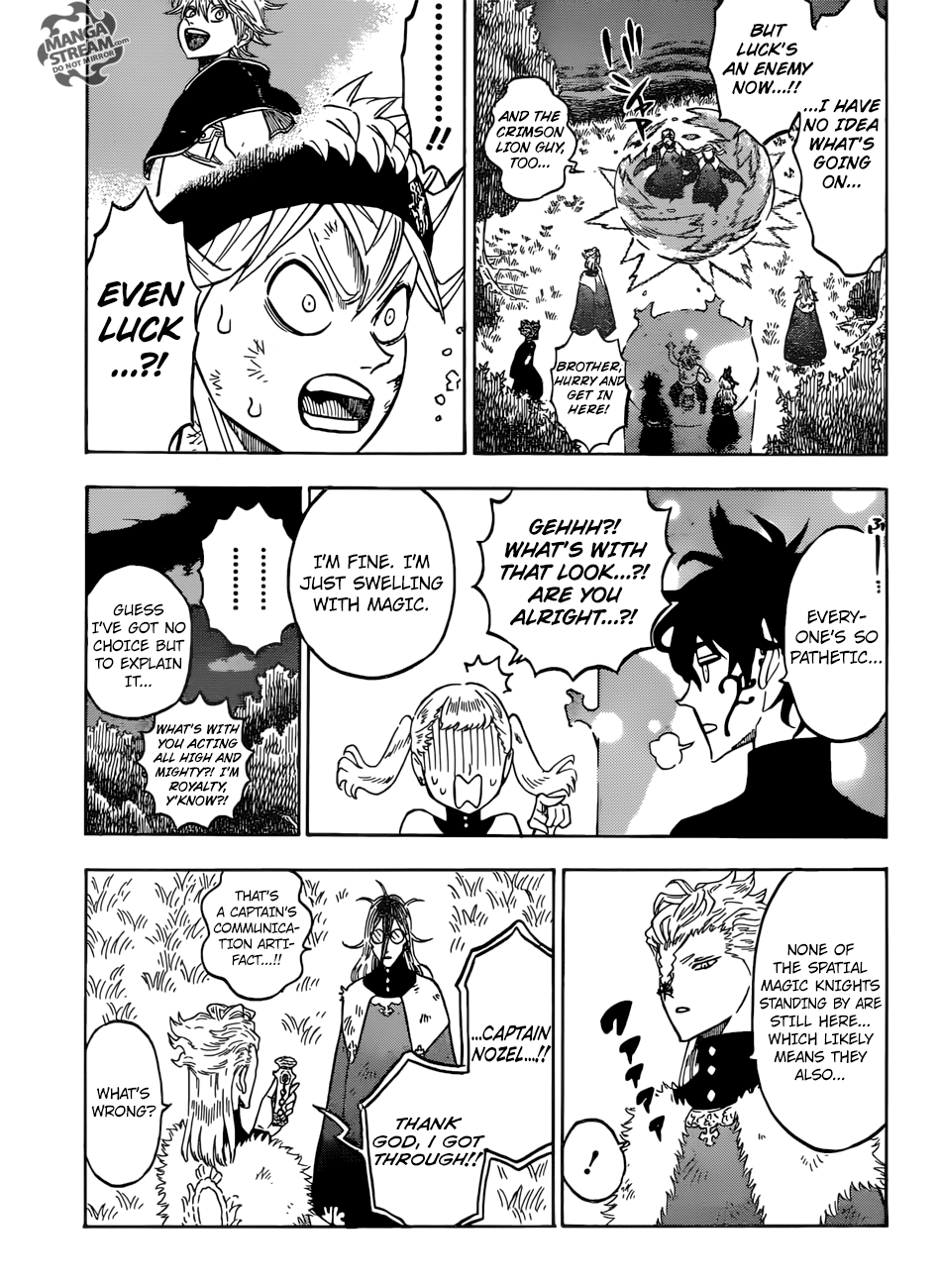 Black Clover, Chapter 157