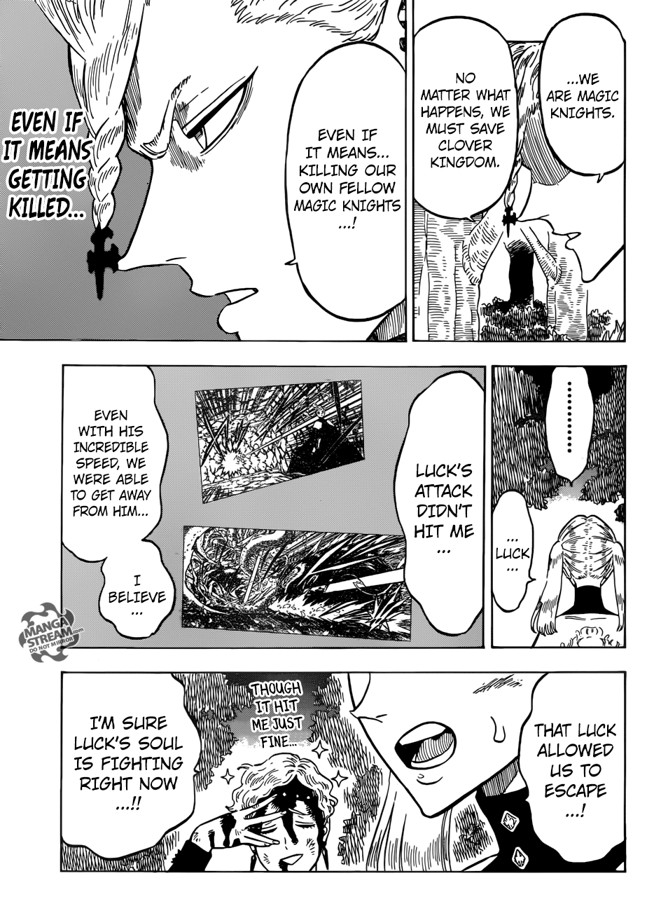 Black Clover, Chapter 157